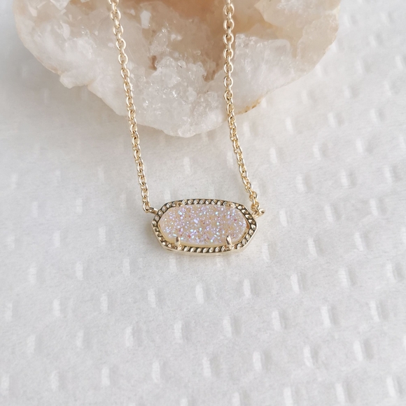 Kendra Scott Jewelry - New Gold Kendra Scott Elisa Drusy Necklace